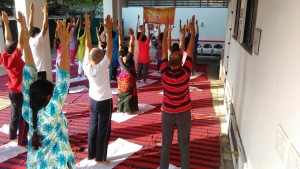 Yoga Day at Dew Medicare and Trinity Hospital 5
